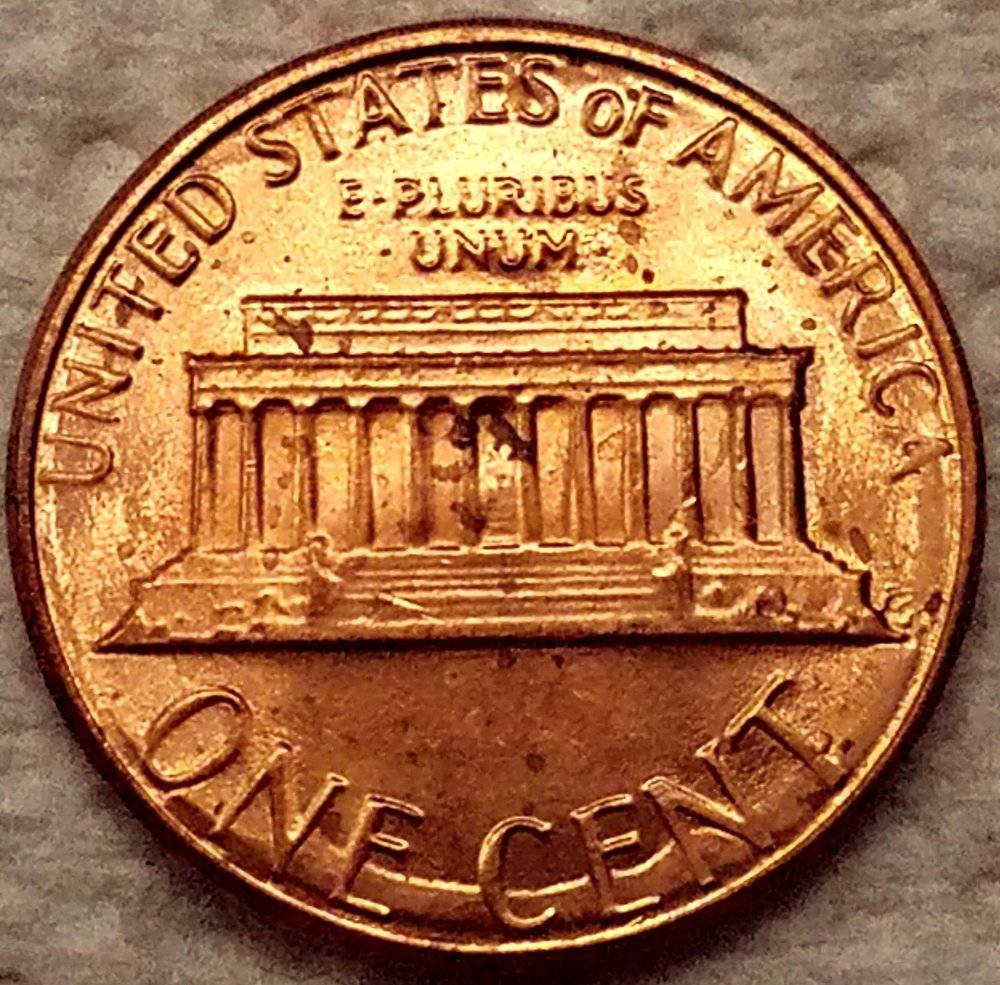1985-P-Lincoln-Cent-Heavy-Raised-Die-Issue-At-One-Cent-On-Reverse?